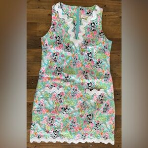Lilly Pulitzer - Lilly Hearts Disney Romey Shift Romper - Size 6